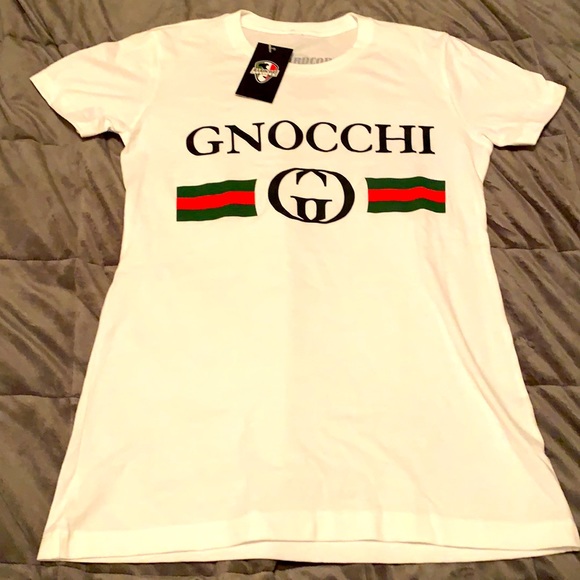 NWT Gnocchi white Hardcore Italians t-shirt - Picture 2 of 4
